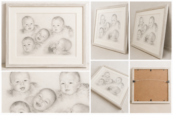 portrait attitudes d'un bébé