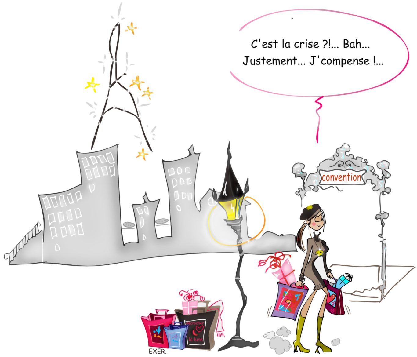 Série humour La Parizen